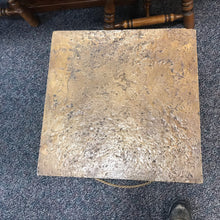 Load image into Gallery viewer, Metal Frame End Table AS IS (23x22x22)
