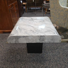 Load image into Gallery viewer, Faux Marble Wood Coffee Table (20x24x24)
