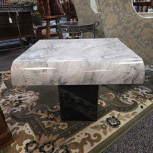 Load image into Gallery viewer, Faux Marble Wood Coffee Table (20x24x24)

