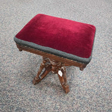 Load image into Gallery viewer, Antique Victorian Piano Stool (20x19x14)
