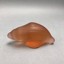 Load image into Gallery viewer, Vintage Art Glass Seashell Paperweight (3")
