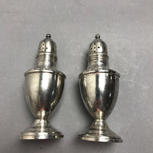 Load image into Gallery viewer, Vintage La Pierre Salt and Pepper Shakers Sterling Silver Weighted (4.5")
