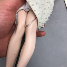 Load image into Gallery viewer, Franklin Mint Princess Diana Doll - White Evening Gown (~17") (As-Is; Cracks/Damage/Repairs)
