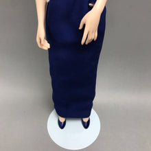 Load image into Gallery viewer, Franklin Mint Princess Diana Doll - Navy Blue Dress (~17")

