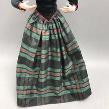Load image into Gallery viewer, Franklin Mint Princess Diana Doll - Plaid Formal Gown (~17")
