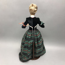 Load image into Gallery viewer, Franklin Mint Princess Diana Doll - Plaid Formal Gown (~17")
