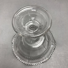 Load image into Gallery viewer, Pressed Glass Pedestal Compote (6")
