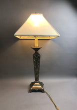 Load image into Gallery viewer, Vintage Style Table Lamp W/ Ivory Shade (34")
