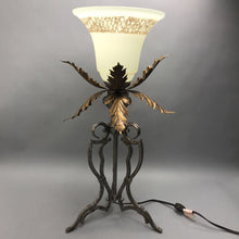 Load image into Gallery viewer, Vintage Style Iron Leaf Lamp (25")
