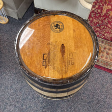 Load image into Gallery viewer, Kelvin Cooperage Wood Barrel on Wheels (33x20x20)
