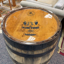 Load image into Gallery viewer, Kelvin Cooperage Wood Barrel on Wheels (33x20x20)
