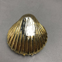 Load image into Gallery viewer, Golden Claim Enamel Painted Trinket Box Austrian Crystal Jeweled (3")
