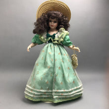 Load image into Gallery viewer, Vintage Kingstate Prestige Collection Porcelain Doll Scarlett (20")

