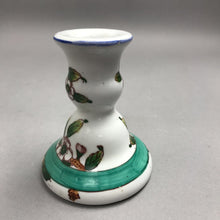 Load image into Gallery viewer, Ceramic Painted Candlestick (5x4x4)
