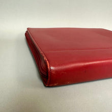 Load image into Gallery viewer, Levenger Red Leather Organizer Portfolio (13x11")
