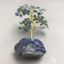 Load image into Gallery viewer, Sodalite Gemstone Tree of Life on Natural Sodalite Base White (5.5")
