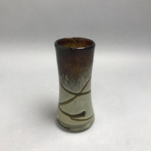 Load image into Gallery viewer, Vintage Hand Blown Swirl Art Glass Vase (6")
