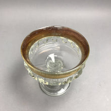 Load image into Gallery viewer, Vintage Indiana Glass Kings Crown Thumbprint Footed Compote Bowl (5x5)
