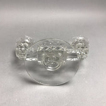 Load image into Gallery viewer, Vintage Fostoria American Double Flat Foot Candlesticks(9x5) 2 available
