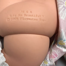 Load image into Gallery viewer, Vintage JS &amp; A 1995 Playmates Baby So Beautiful 12" Blonde Hair Hazel Eyes Doll
