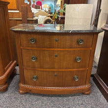 Load image into Gallery viewer, Thomasville Marble Top Dresser 3 Drawer (30x35x20)
