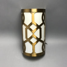 Load image into Gallery viewer, Crystorama Jennings Bath Sconce Wall Light, Aged Brass Fixture (As-Is) (7 Available)
