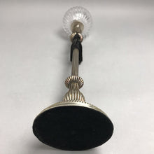 Load image into Gallery viewer, Victorian Candle Candelabra Glass Bowl Metal Base (18")
