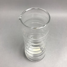 Load image into Gallery viewer, Ridge Clear Glass Martini Pitcher (10")
