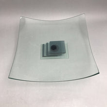 Load image into Gallery viewer, Square Clear Glass Centerpiece (13")
