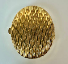 Load image into Gallery viewer, Vintage Estee Lauder Waves of Gold Lucidity Powder Compact (2.5")
