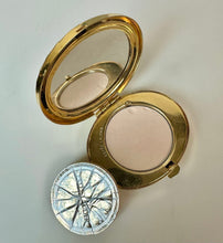Load image into Gallery viewer, Vintage Estee Lauder Waves of Gold Lucidity Powder Compact (2.5")
