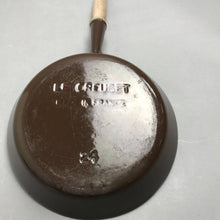 Load image into Gallery viewer, Vintage Le Creuset #24 Brown Cast Iron pan 9.5"
