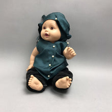 Load image into Gallery viewer, Doll With Traditional Navy-Blue Indian-Style Garb
