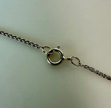 Load image into Gallery viewer, 14K White Gold Tanzanite Modern Pendant on 18.5" Chain (3.3g)

