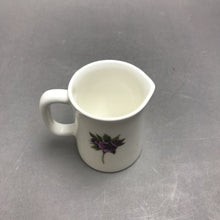 Load image into Gallery viewer, Vintage Toasted Crumpet Hellebore China Mini Jug (3x3)
