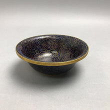 Load image into Gallery viewer, Vintage Chinese Purple of Jingfa Enamel Cloisonne Bowl (2x5)
