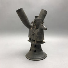 Load image into Gallery viewer, Korean Silla Period Reproduction Mounted Warrior Earthenware Sculpture (10")
