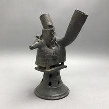 Load image into Gallery viewer, Korean Silla Period Reproduction Mounted Warrior Earthenware Sculpture (10")
