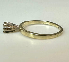 Load image into Gallery viewer, 14K Gold Diamond Solitaire Engagement Ring sz 5.25 (1.6g)
