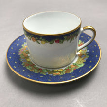 Load image into Gallery viewer, Bernardaud Limoges 'Frutti Fiori' Teacup &amp; Saucer (~2.5x5.5x5.5)
