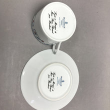 Load image into Gallery viewer, Haviland Limoges 'Fruits et Mosaique' Teacup &amp; Saucer (~2.5x5.75)
