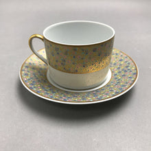 Load image into Gallery viewer, Bernardaud Limoges 'Boston' Teacup &amp; Saucer (~2.5x5.5)

