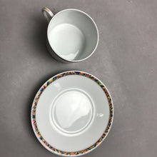 Load image into Gallery viewer, Haviland Limoges 'Reve de Peintre' Teacup &amp; Saucer Set (~2.5x5.75)
