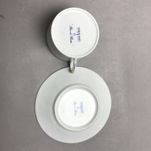 Load image into Gallery viewer, Haviland Limoges 'Reve de Peintre' Teacup &amp; Saucer Set (~2.5x5.75)
