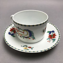 Load image into Gallery viewer, Porcelaine de Paris Limoges 'Pavot' Teacup &amp; Saucer Set (~3x5.75)
