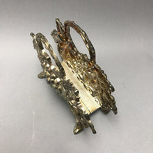 Load image into Gallery viewer, Godinger Grapes &amp; Leaves Silverplate Napkin Holder (5.25x6.75x2.5)
