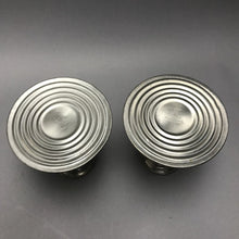 Load image into Gallery viewer, Leonard Weighted Pewter Candlestick Holder Pair (~4.25")
