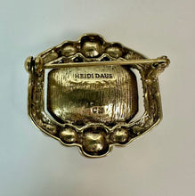 Load image into Gallery viewer, Heidi Daus Classic Choice Aurora Borealis Crystal Necklace Pin &amp; Earring Set NIB (44,1.75,1")
