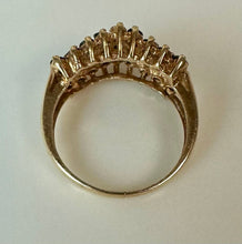 Load image into Gallery viewer, 10K Gold Sapphire Ring sz 7 (3.6g)

