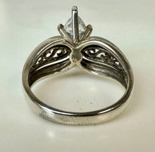 Load image into Gallery viewer, Sterling Marquis CZ Engagement Ring sz 7
